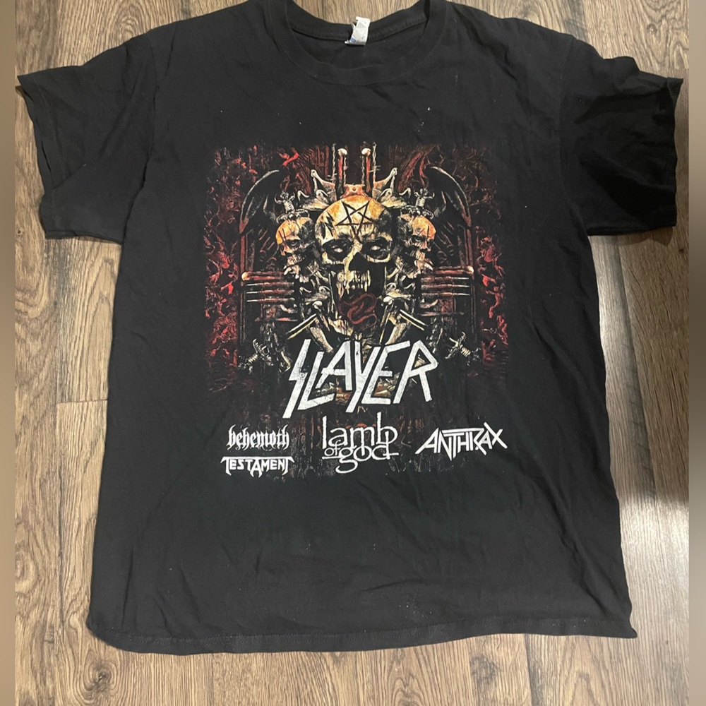 COPY - 2018 Slayer Gildan Heavy Cotton Tee, Men’s L